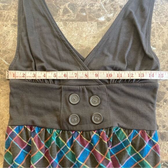 Derek Heart Sleeveless Brown Dress L - Picture 3 of 7